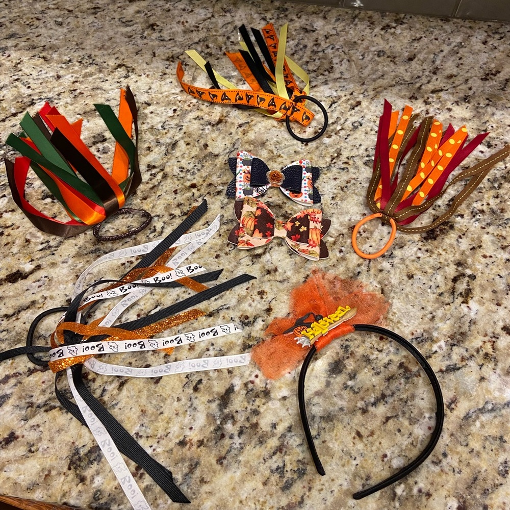Fall hair accessories